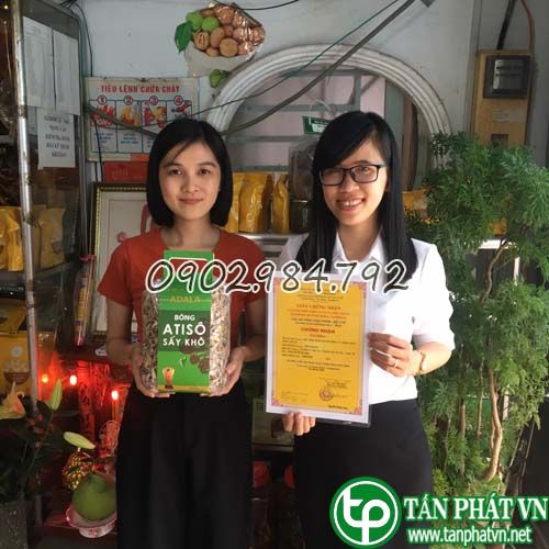 Phân phối bán hoa atiso tại Nghệ An giúp thông mật, thông tiểu